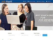 Tablet Screenshot of jobsrapid.com